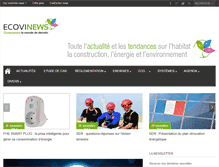 Tablet Screenshot of ecovinews.com